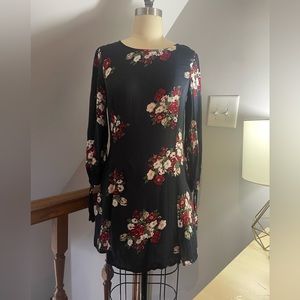 Zara Slip dress- Navy blue floral